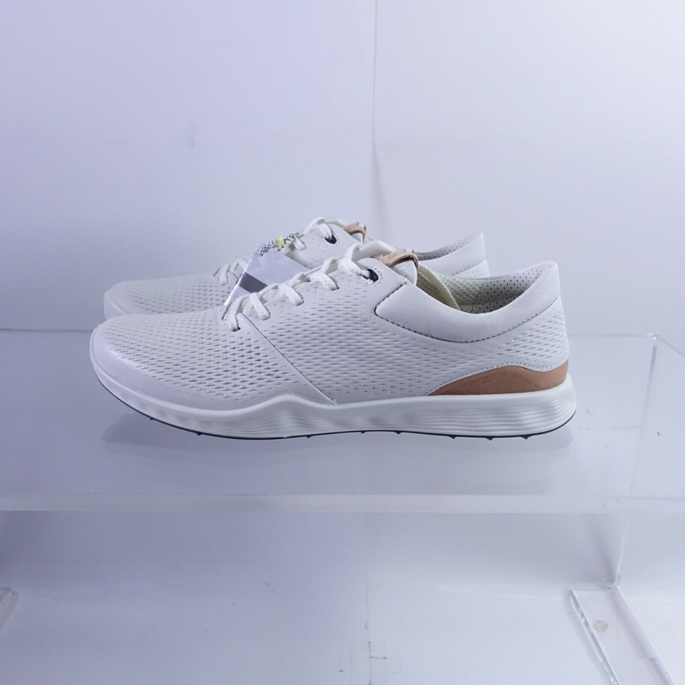 NEW ECCO S-Lite Golf Shoes 121903-01007 White Yak